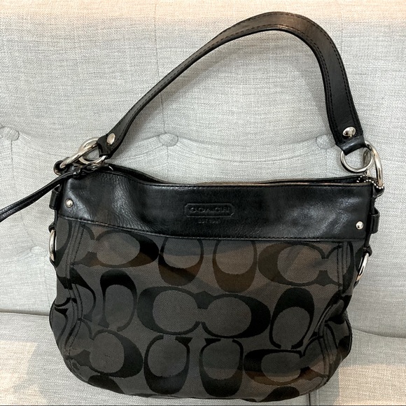 👜Classic Coach Hobo Shoulder Crossbody Bag Monogram 'Tabby'👜 - Picture 4 of 8